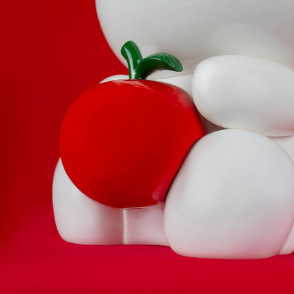 Leblon Delienne - Hello Kitty Figure with Red Apple - 10.2" - Collectibles