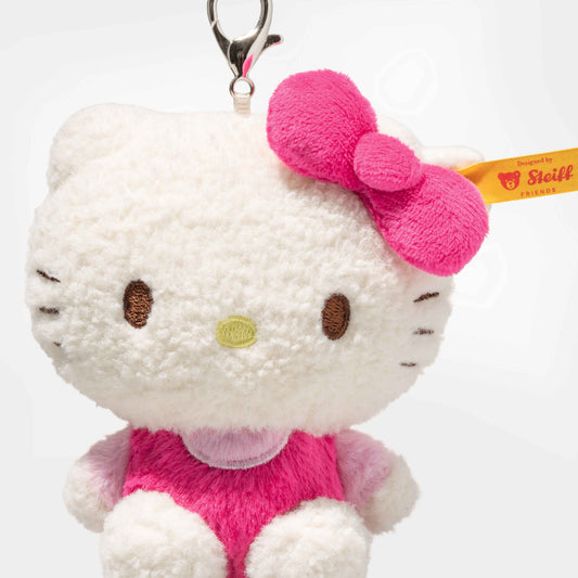 Steiff North America, Inc. - Hello Kitty Keyring - White - Plush
