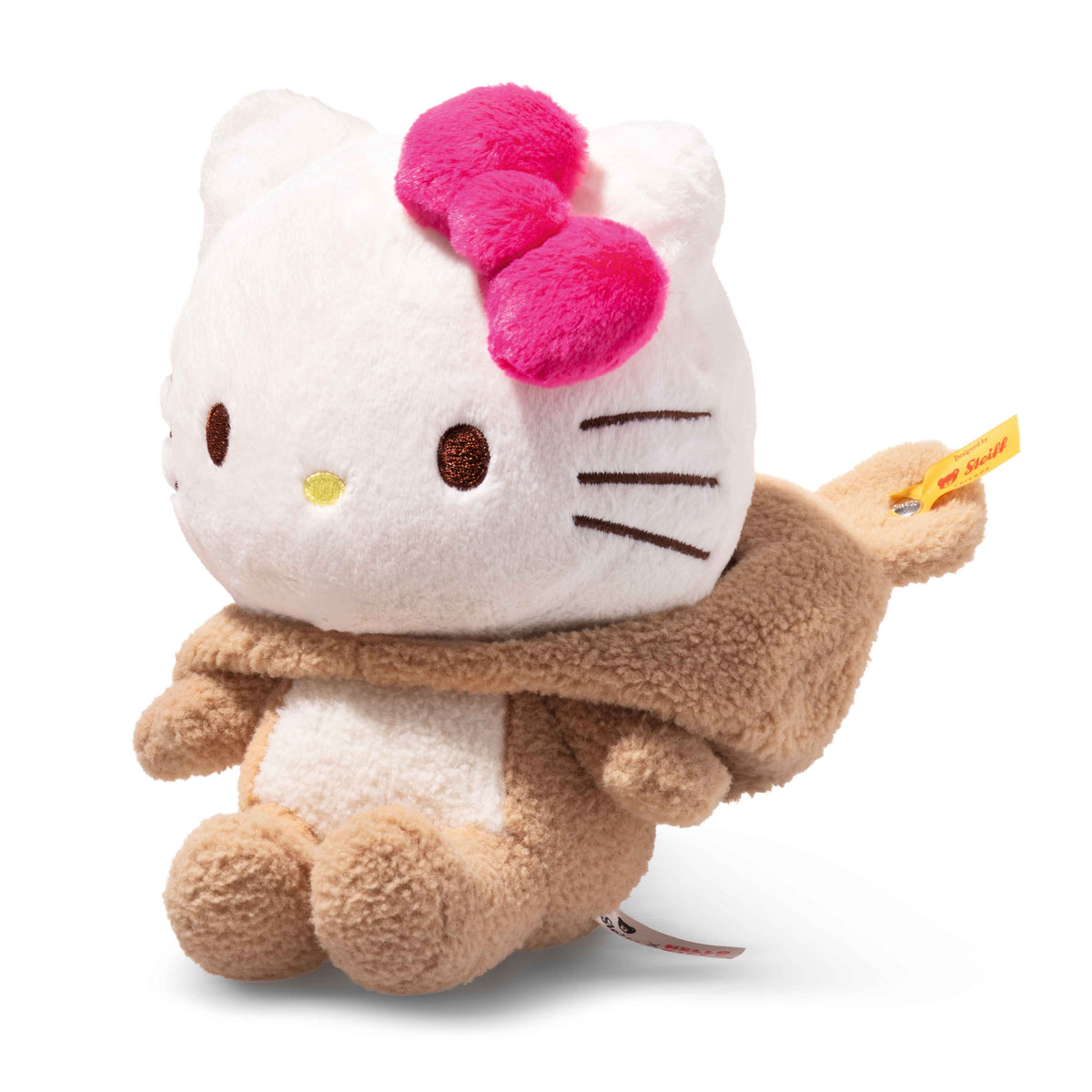 Steiff North America, Inc. - Hello Kitty Plush in Teddy Bear Costume - Plush