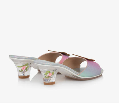 Souza - High-Heel Ophelie Slipper (Rainbow Butterfly) - Size 12-13 - Dress up