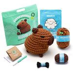 The Woobles - Hugh the Capybara Learn to Crochet Kit - Creativity