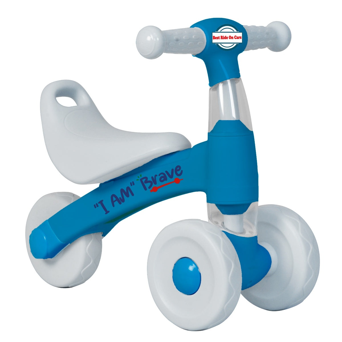 Best Ride on Cars - I am Brave Blue Trike - Outdoor