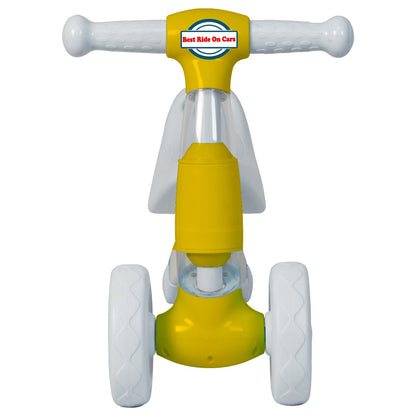 Best Ride on Cars - I am Happy Yellow Trike - Outdoor