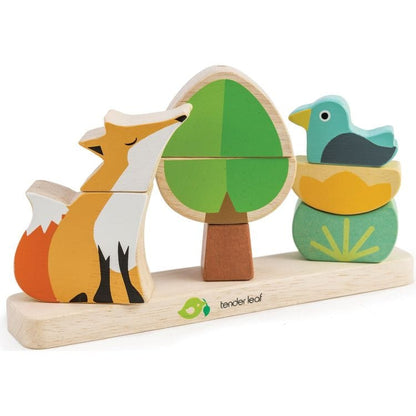 Tender Leaf Toys - Infant Blocks Collection of Wood Toys - Preschool