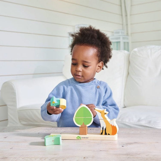 Tender Leaf Toys - Infant Blocks Collection of Wood Toys - Preschool
