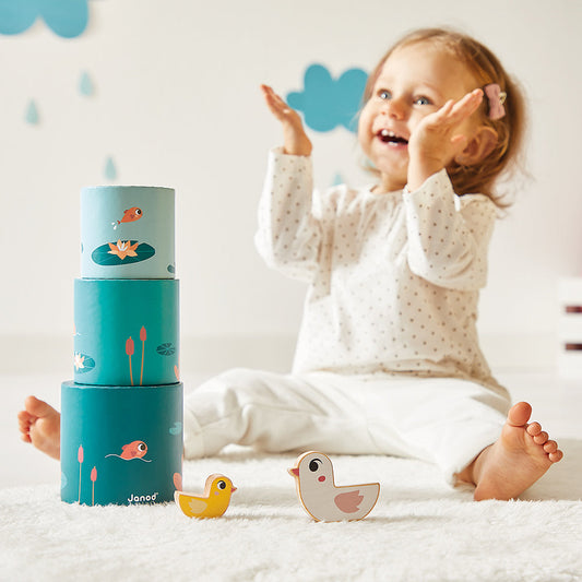 Janod - Janod Developmental Activity Box - 12 Months - Infants