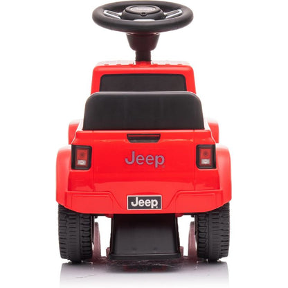 Freddo - Jeep Rubicon Foot to Floor Ride On - Red - Outdoor