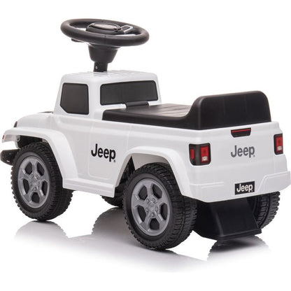 Freddo - Jeep Rubicon Foot to Floor Ride On - White - Outdoor
