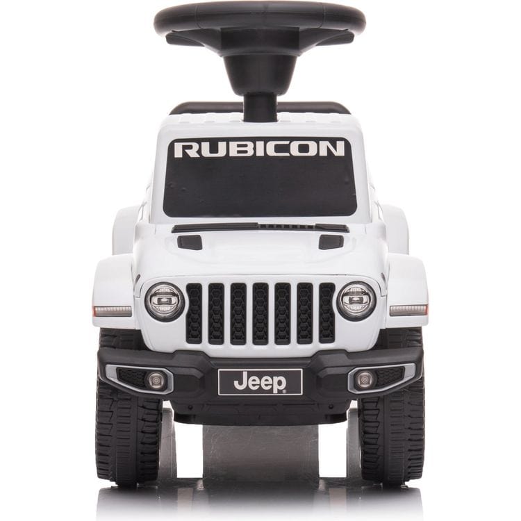 Freddo - Jeep Rubicon Foot to Floor Ride On - White - Outdoor