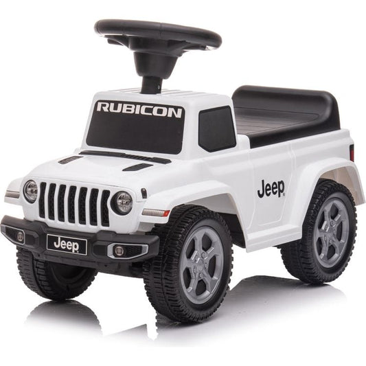 Freddo - Jeep Rubicon Foot to Floor Ride On - White - Outdoor