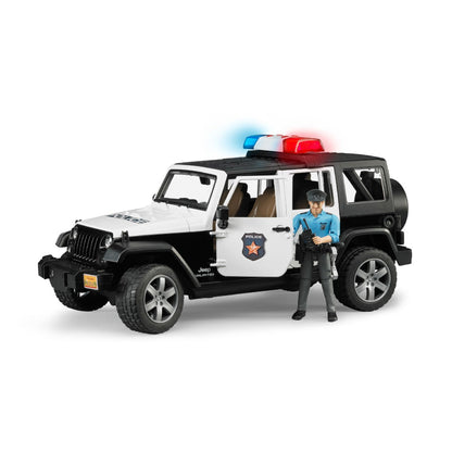 Bruder - Jeep Rubicon Police Car & Policeman Figure - Vehicles
