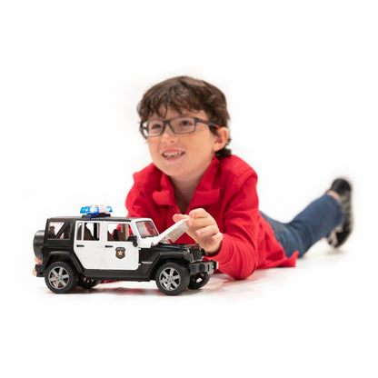 Bruder - Jeep Rubicon Police Car & Policeman Figure - Vehicles