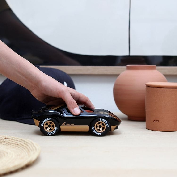 Playforever - Ken Cave Toy Car - Black - Vehicles