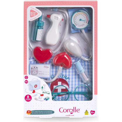 Corolle - Large Doctor Playset for 12" and 14" Dolls - Dolls