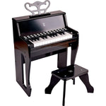 Hape - Learn with Lights Black Piano & Stool - Music