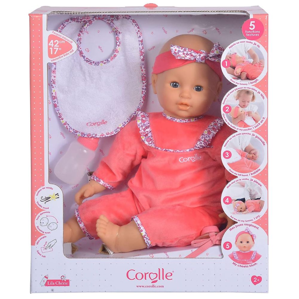 Corolle - Lila Interactive 17" Baby Doll - Dolls
