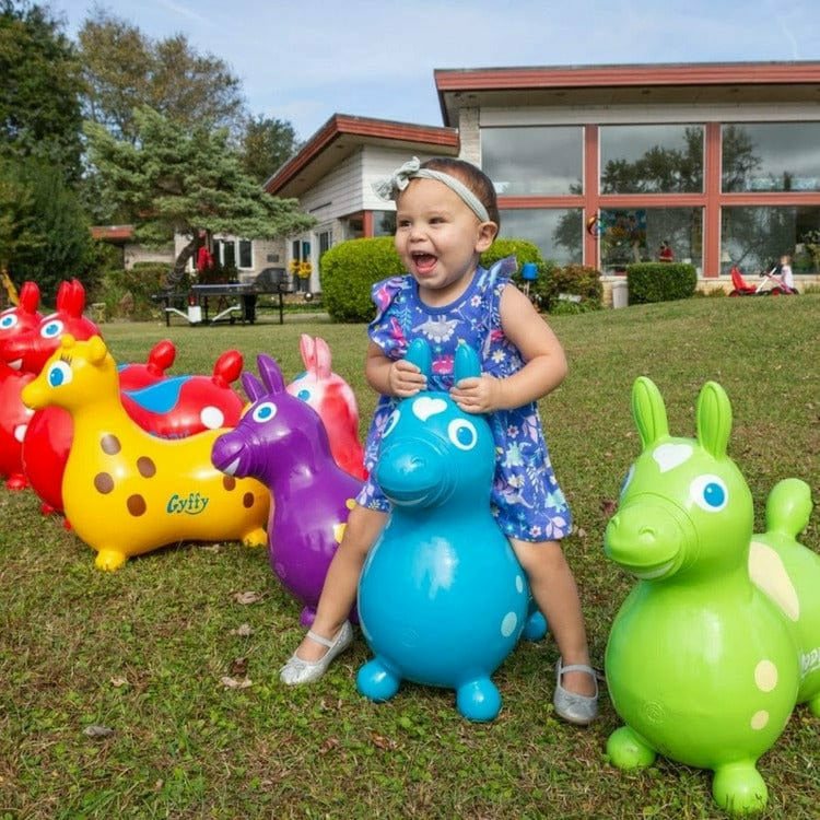Rody® - Lime Green Rody Horse Inflatable Bouncer Ride-on - Preschool