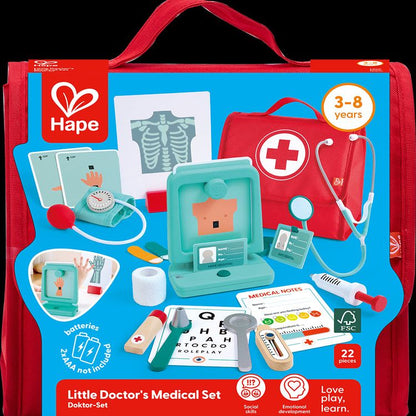 Hape - Little Doctor's Medical Set - Preschool