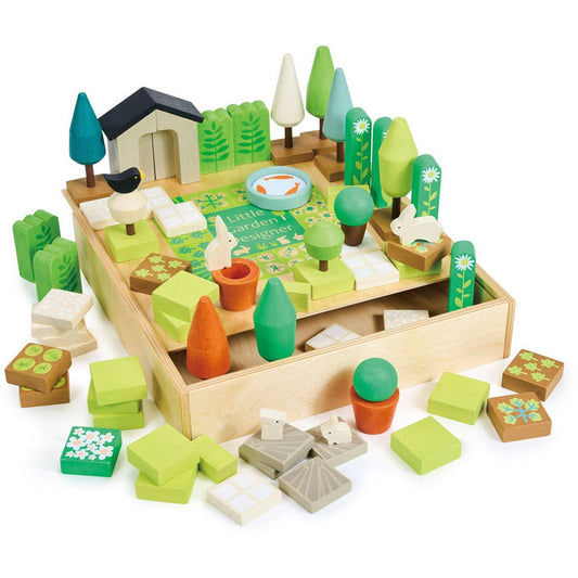 Tender Leaf Toys - Little Garden Designer Wooden Toy - Preschool