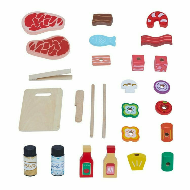 Teamson Kids - Little Helper Backyard BBQ Play Stand - Preschool