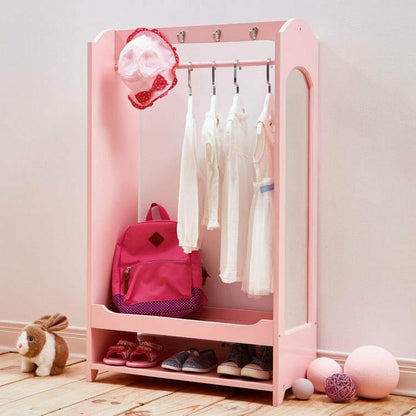 Teamson Kids - Little Princess Bella Toy Dress Up Unit - Pink - Room Decor