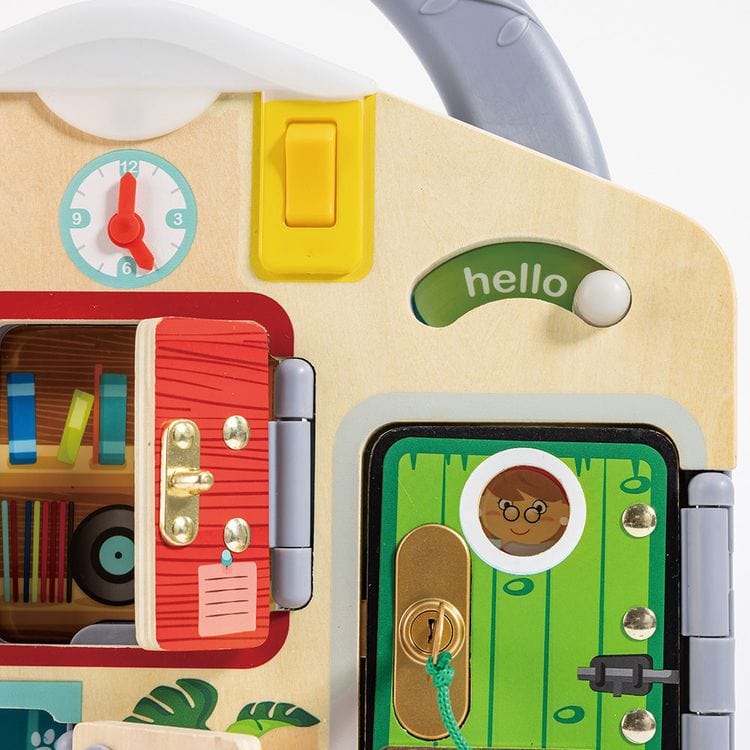 Hape - Lock & Learn Playboard - Preschool