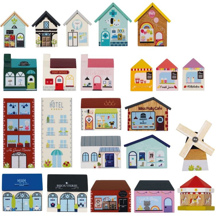 Le Toy Van - London Wood Train Set – 120 Pieces - Preschool