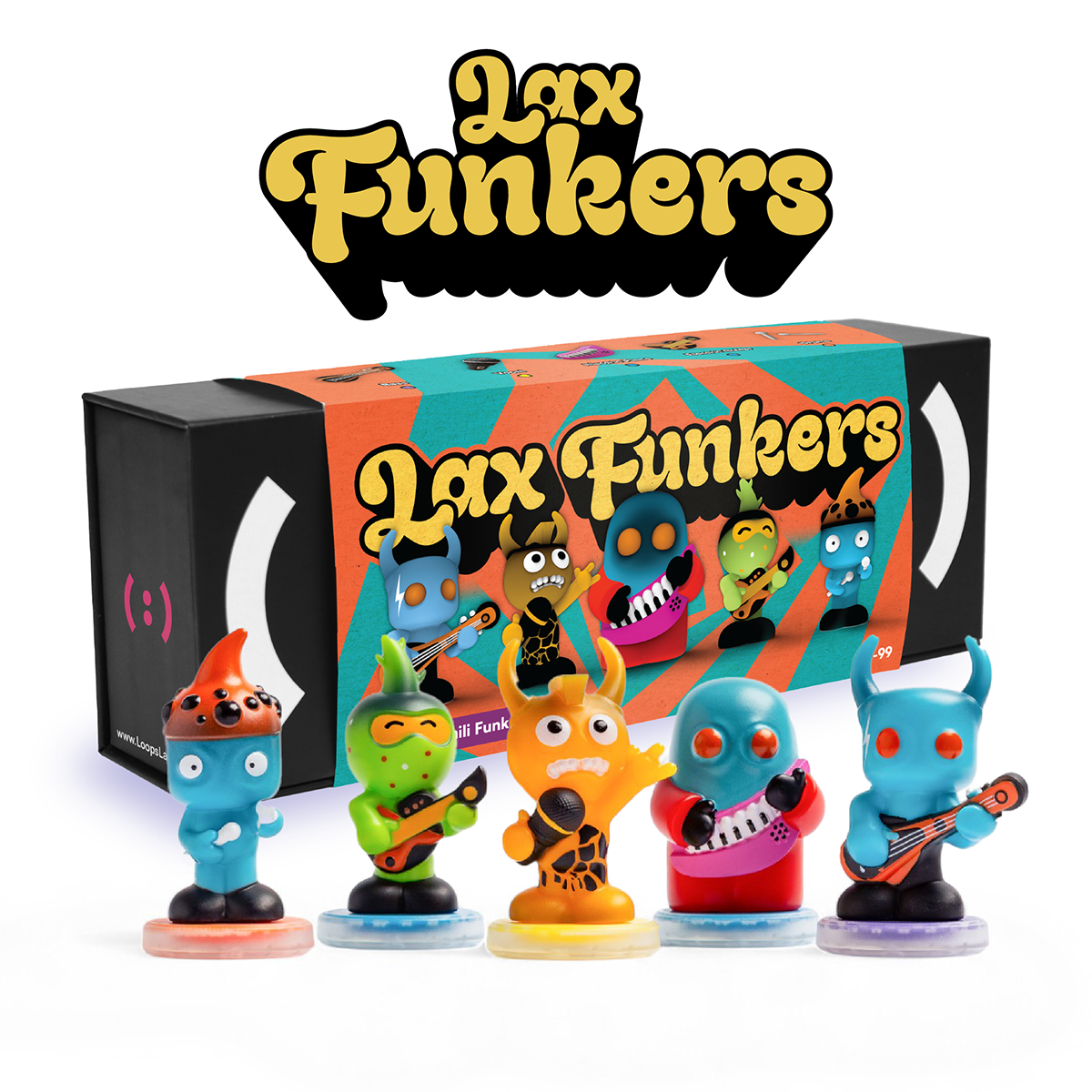 Loops Lab® - Loops Lab Starter Set + Complementary 5-Dolls Band - The Lax Funkers - Electronics