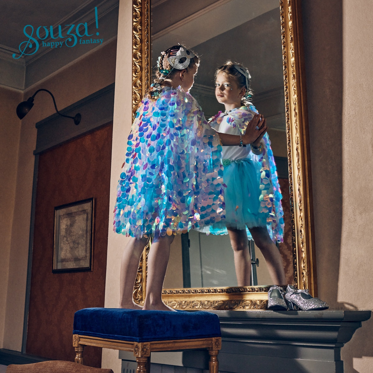 Souza - Lorelie Costume Cape - 3-4 Years - Dress up