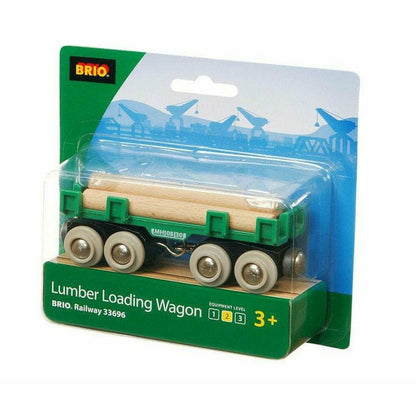 Brio - Lumber Loading Wagon - Preschool
