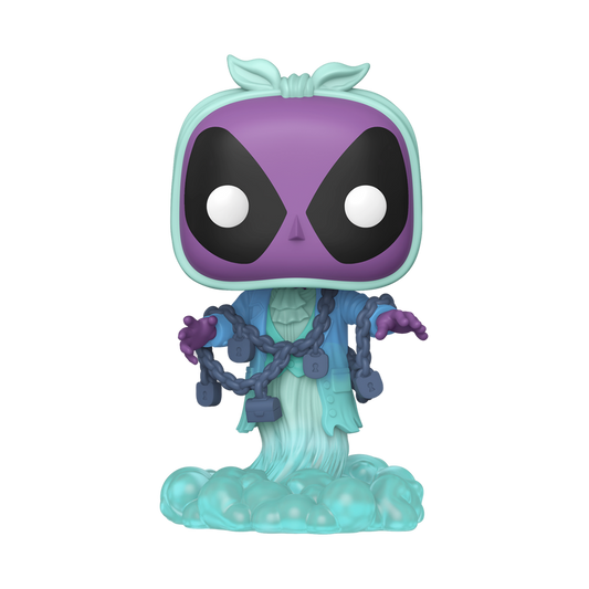 Funko - Marvel Pop! Plus Deadpool as Jacob Marley - World of Funko