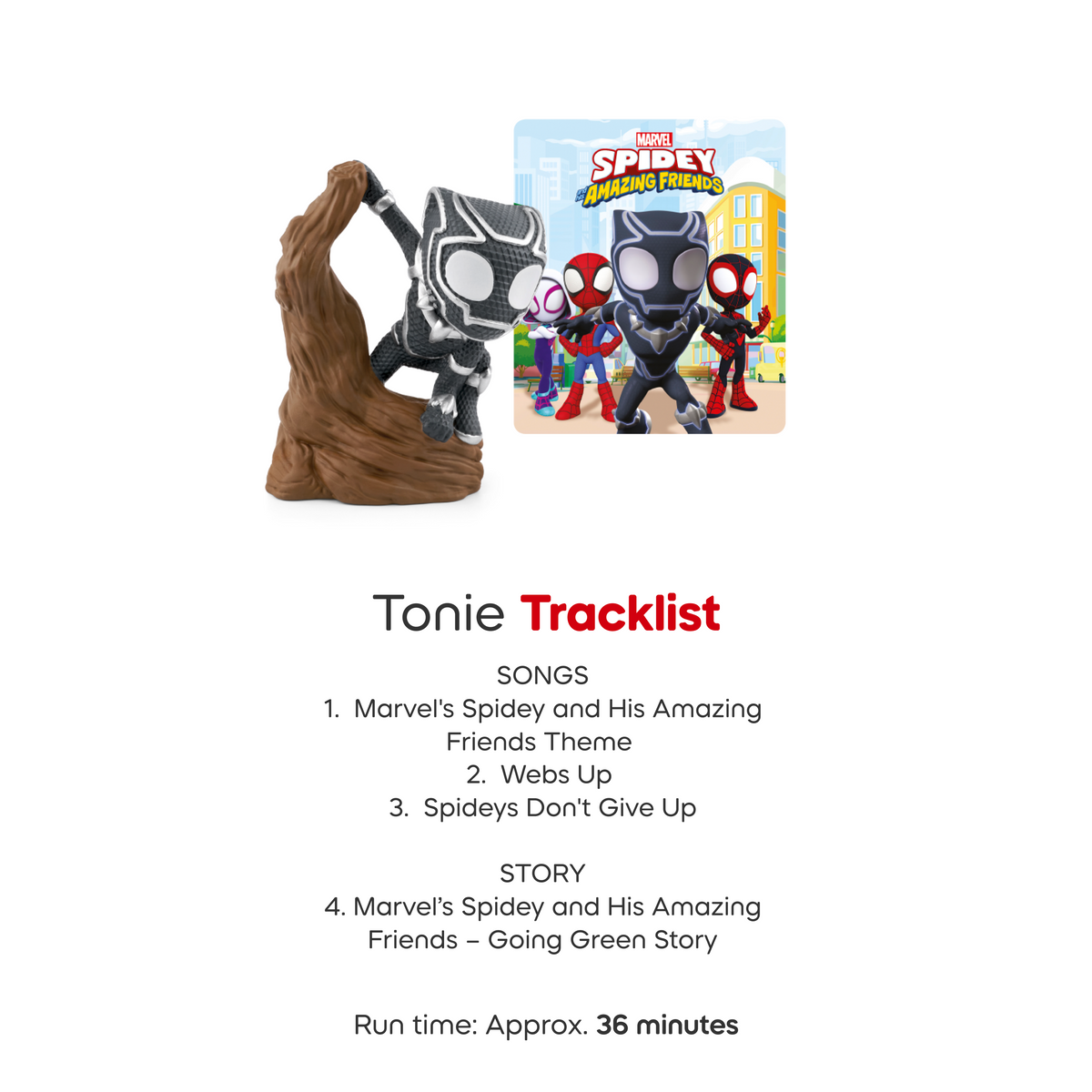 Tonies - Marvel's Spidey and His Amazing Friends: Black Panther Tonie - Electronics