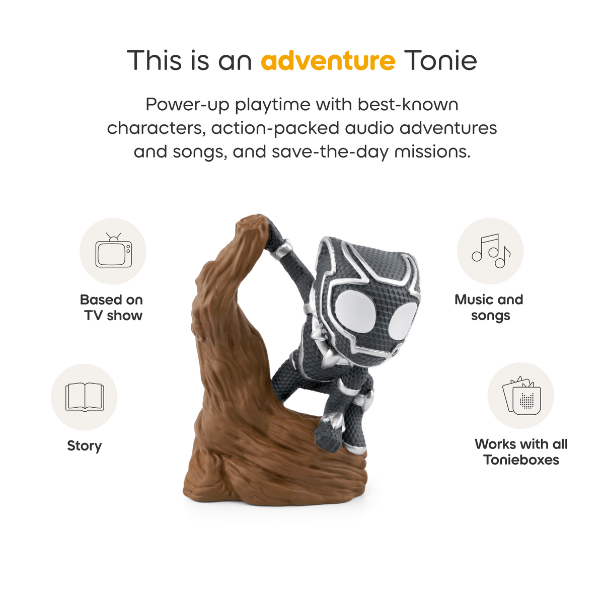 Tonies - Marvel's Spidey and His Amazing Friends: Black Panther Tonie - Electronics