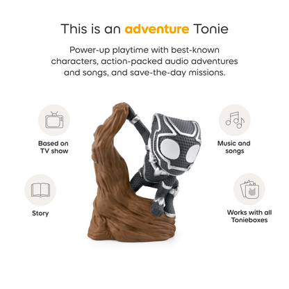 Tonies - Marvel's Spidey and His Amazing Friends: Black Panther Tonie - Electronics