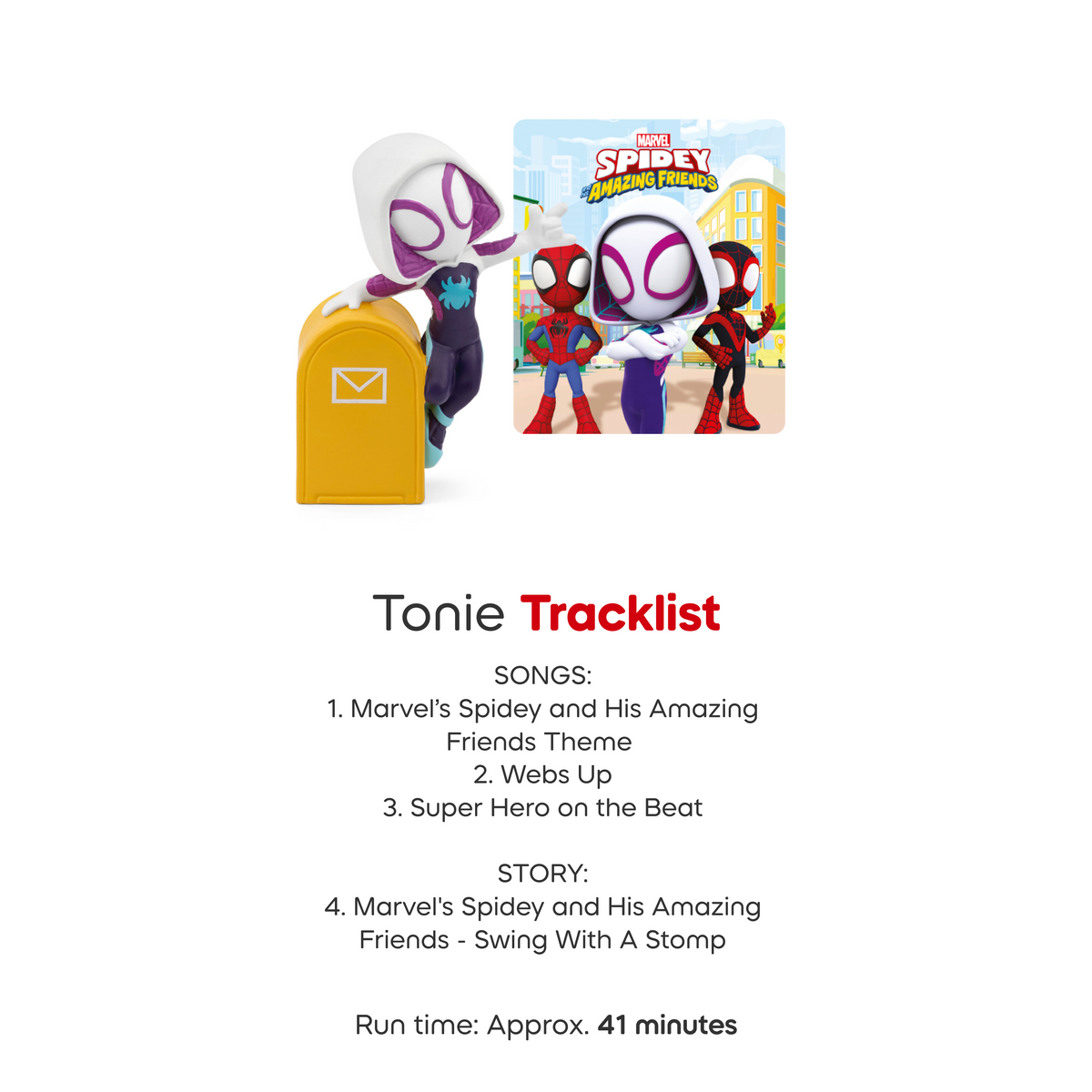 Tonies - Marvel's Spidey and His Amazing Friends: Ghost-Spider Tonie - Electronics