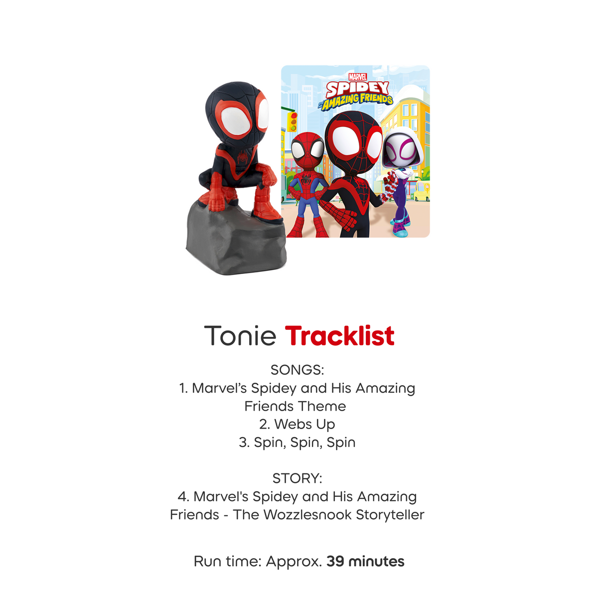 Tonies - Marvel's Spidey and His Amazing Friends: Spin Tonie - Electronics