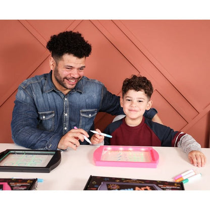 Marvin's Magic - Marvin’s Magic Glow Art Craft Kit - Pink - Creativity