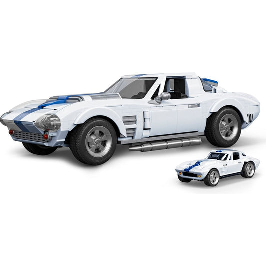 Hot Wheels - Mattel Brick Shop Hot Wheels Corvette Grand Sport - Vehicles