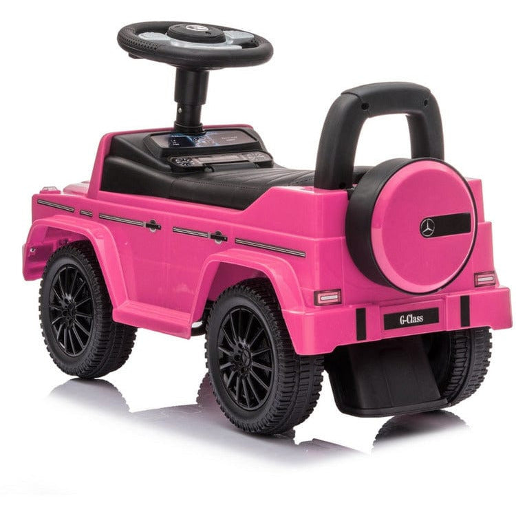 Best Ride on Cars - Mercedes G-Wagon Push Car - Pink - Outdoor
