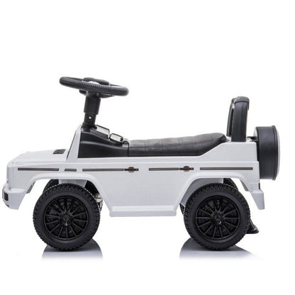 Best Ride on Cars - Mercedes G-Wagon Push Car - White - Outdoor