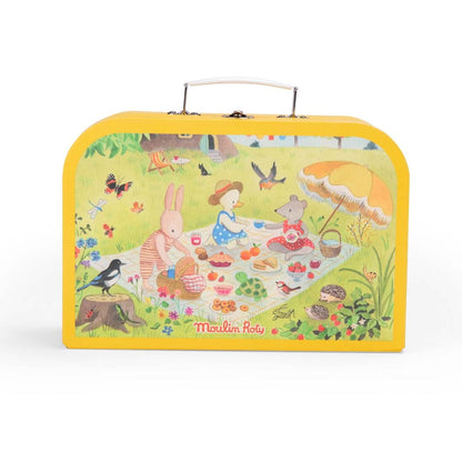 Moulin Roty - Metal Tea Set - The Big Family - Preschool