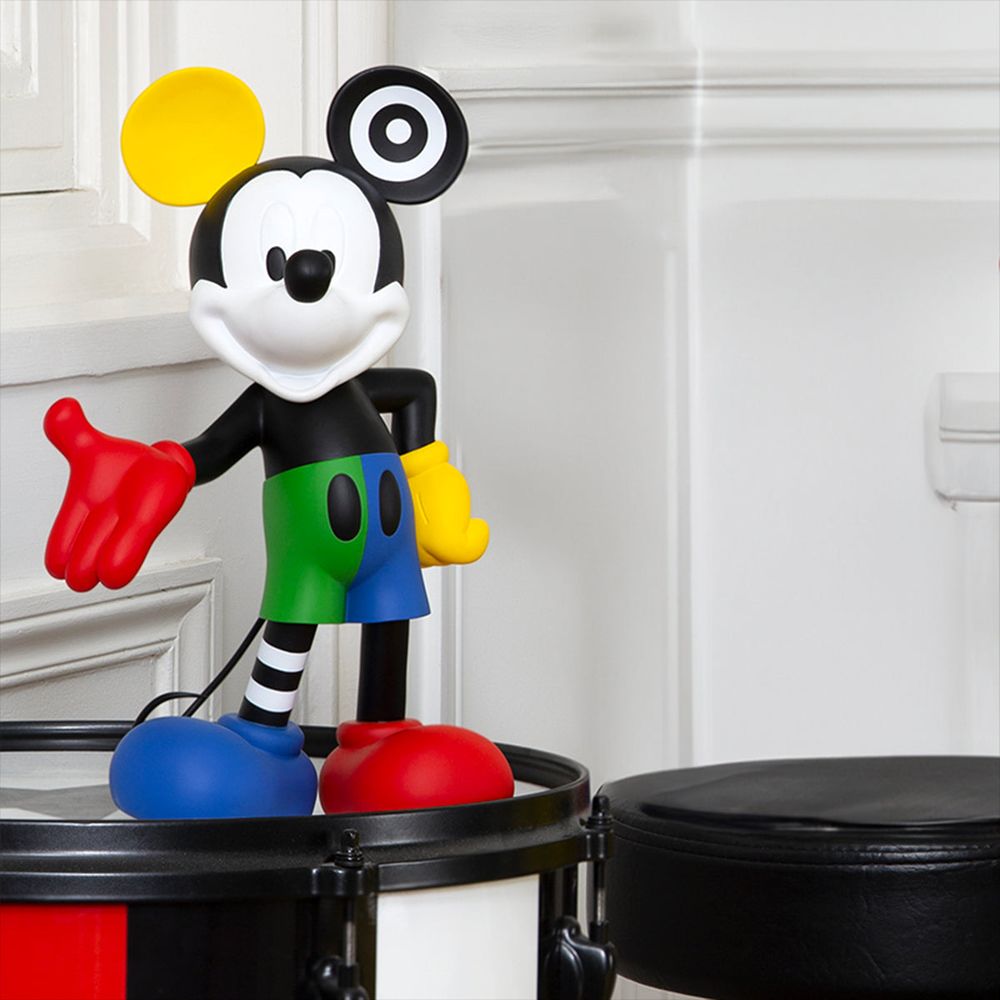 Leblon Delienne - Mickey Mouse 12" Kolor Jean-Charles de Castelbajac Figurine - Collectibles