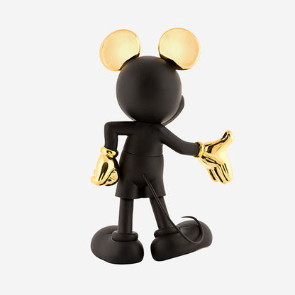 Leblon Delienne - Mickey Mouse Welcome 12" Studio Figurine - Black & Gold - Collectibles