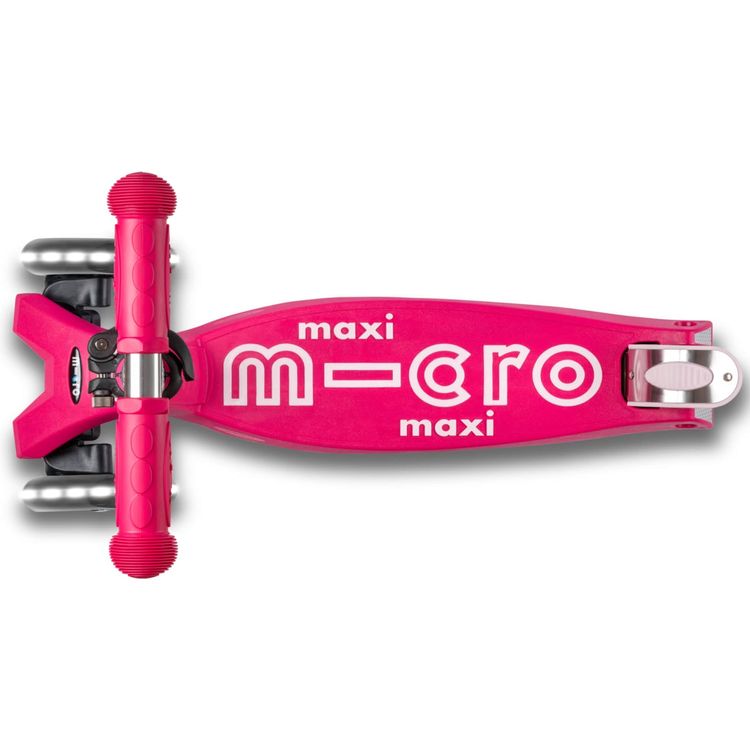 Micro Kickboard - Micro Maxi LED Scooter - Pink - Outdoor