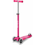 Micro Kickboard - Micro Maxi LED Scooter - Pink - Outdoor