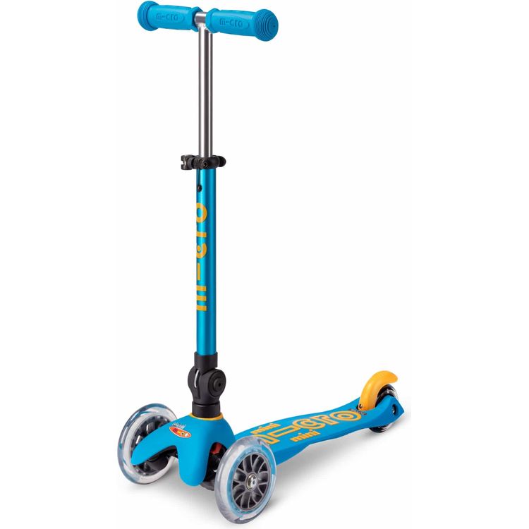 Micro Kickboard - Micro Mini Foldable LED Scooter - Ocean Blue - Outdoor