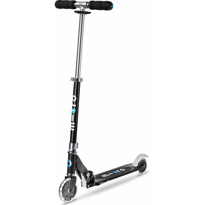 Micro Kickboard - Micro Sprite LED Scooter - Black - Outdoor