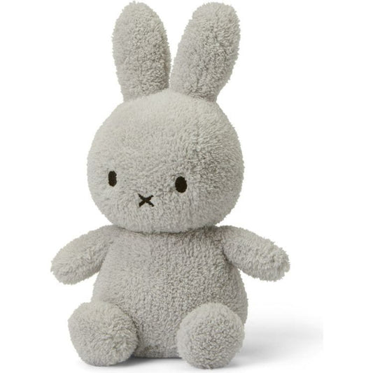 Bon Ton Toys - Miffy Sitting Terry Light Grey 9" - Plush