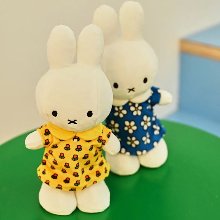 Bon Ton Toys - Miffy in Flower Dress Plush - 9.5" - Plush