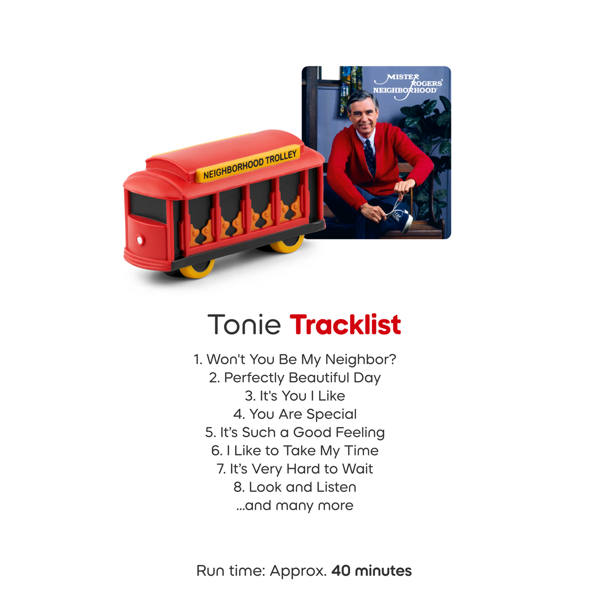 Tonies - Mister Rogers' Neighborhood Tonie - Electronics